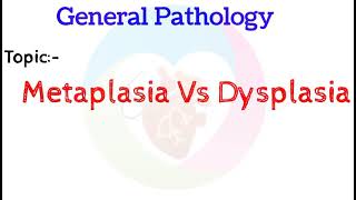 Metaplasia  Difference between Metaplasia and Dysplasia  Dysplasia [upl. by Lledraw]