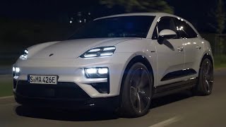 PORSCHE MACAN 2024 DRIVING at night  IMPRESSIVE Matrix LED lights amp details [upl. by Burr416]