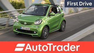 Smart ForTwo Electric Drive 2017 first drive review [upl. by Stillas]