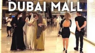 Dubai Mall Complete walking tour Burj khalifa [upl. by Milde]