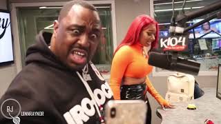 Megan Thee Stallion Drops Fire Freestyle For DJ HollyHood BayBay [upl. by Adamo]