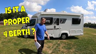 Elddis Majestic 155 Motorhome Review  FOUR BERTH [upl. by Ajoop]