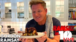 Gordon Ramsay Makes Quick amp Easy Bangers amp Mash  Ramsay in 10 [upl. by Belda]