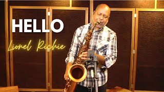 HELLO Lionel Richie Sax Angelo Torres  Saxophone Cover  AT Romantic CLASS 35 [upl. by Lenahtan67]