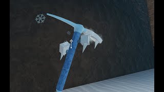 How to get FrostBite Pickaxe REFINERY CAVES [upl. by Ardnuhs]