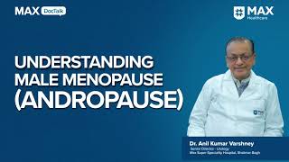 Andropause Symptoms and Treatment │ Dr Anil Kumar Varshney│ Max Hospital Shalimar Bagh [upl. by Maya]