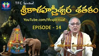 Sri Kalahastiswara Satakam  Padya Vachanam by Sri Akkiraju Sundara Ramakrishna  Episode 14 [upl. by Amisoc288]