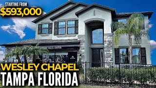 Step INSIDE New Wesley Chapel Florida Home For Sale By MI HOMES With STUNNING Features and Upgrades [upl. by Ferdinanda443]