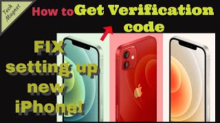 Fix  Need Apple ID verification code when Setting up your new iPhone [upl. by Atsocal]