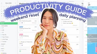 how I plan amp organize my life 🗂️ simple systems for success amp slow productivity [upl. by Oiramal699]