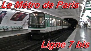 Paris Métro ligne 3 bis  MF67  Gambetta  Porte des Lilas [upl. by Alleoj]