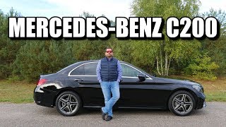 2019 MercedesBenz CClass Sedan ENG  Test Drive and Review [upl. by Yeslaehc]