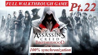 ASSASSINS CREED BROTHERHOOD  All Borgia flags locations  FULL WALKTHROUGH GAME [upl. by Suckow869]