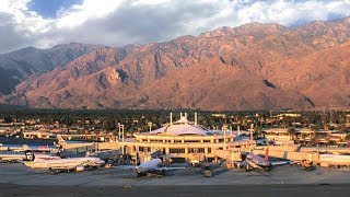 A Walk Around The Palm Springs International Airport [upl. by Reede]