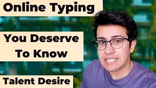 Online Typing Jobs Truth  TalentDesire  Earn Money Online [upl. by Mcnair874]