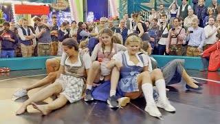 Girls vs Devils Wheel Oktoberfest 2024s Wildest Ride [upl. by Notgnihsaw515]