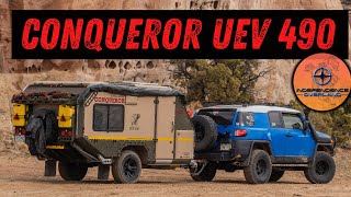 The Ultimate OffRoad Camper Trailer  Conqueror UEV 490 Tour [upl. by Schroer]