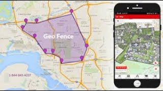 geofencing demo app showing how it works in android app google maps api [upl. by Clarie]