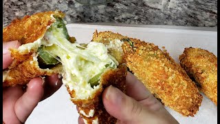 JALAPENO POPPERS  Crunchy Cream Cheese Jalapeno Poppers [upl. by Doomham]