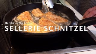 Sellerie Schnitzel mit Parmesan [upl. by Garrick]