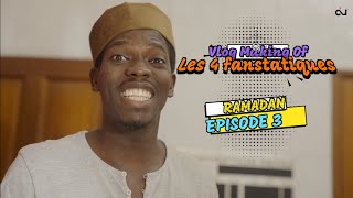 Les 4 FANTASTIQUES Coulisse Tournage  Episode 3 [upl. by Elvie]