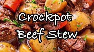 Crockpot Beef Stew [upl. by Hayne]