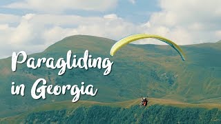 PARAGLIDING IN GEORGIA 🇬🇪  near Kazbegi amp Gudauri [upl. by Rickard917]