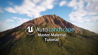 Unreal Engine Landscape Master Material Tutorial  UE4 Tutorial [upl. by Leslie]