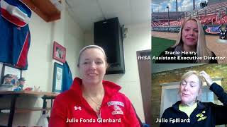 Title IX at 50 IHSA Softball Conversation Julie FondaSmith and Julie Folliard [upl. by Brentt]