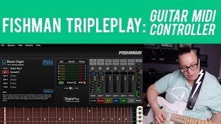 Fishman TriplePlay Guitar Midi Controller Demo  This is crazy [upl. by Anya66]