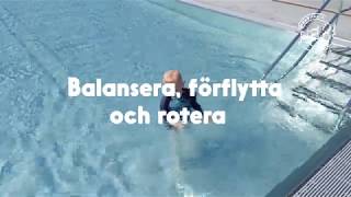 Simningens ABC  Lär dig att balansera förflytta och rotera i vattnet [upl. by Ahseela763]