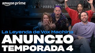 La Leyenda de Vox Machina  Anuncio cuarta temporada  Amazon Prime [upl. by Onaicnop]