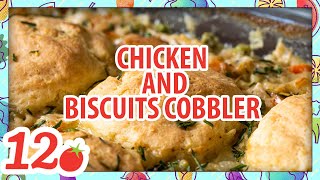 How To Make Chicken and Biscuits Cobbler [upl. by Obelia906]