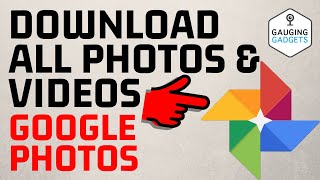 How to Download All Photos and Videos from Google Photos  2021 [upl. by Ahsenra]