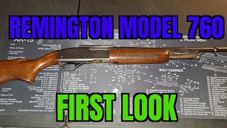 Remington Model 760 300 Savage  First Look [upl. by Suidualc945]