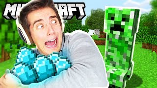 Denis Sucks At Minecraft  Episode 1 [upl. by Thorner]