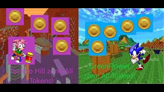 SRB2 v22 Tutorial  All chaos emerald tokens part 1 Greenflower and Techno Hill zone better [upl. by Shep683]