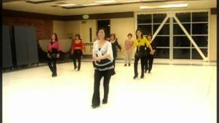 Anns Tango Line Dance Dec 2011 [upl. by Enelav]