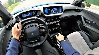 Peugeot e2008 GT Full Electric  POV Test Drive Impressive ride quality Peugeot GoPRO driving [upl. by Idac]