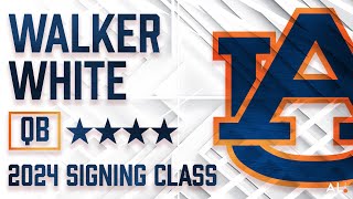 Auburn quarterback signee Walker White highlights from junior year at Little Rock Christian Academy [upl. by Greerson]