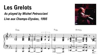 Michel Petrucciani  Les Grelots ChampsElysées  Transcription [upl. by Trina]