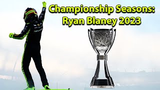 Championship Seasons Ryan Blaney 2023 [upl. by Yrrep]