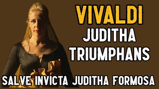 Vivaldi  Salve Invicta Juditha Formosa Juditha triumphans RV 644  French lyrics [upl. by Lashonde]