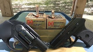 32 HampR Magnum VS 380 ACP Critical Defense LCR VS LCP [upl. by Fransisco]