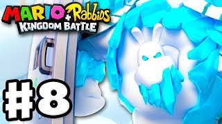 Mario  Rabbids Kingdom Battle  Gameplay Walkthrough Part 8  Icicle Golem Boss Fight [upl. by Rodenhouse]