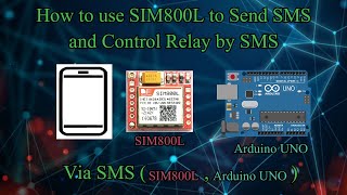 Tutorial How to use SIM800L to send SMS and control relay by SMS 100 Work Arduino Code Given [upl. by Faith]