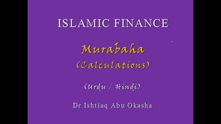 MURABAHA CALCULATIONS [upl. by Panaggio]