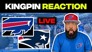 Bills vs Patriots Week 16 FAN REACTION 🔥 LIVE PLAY BY PLAY [upl. by Downe]