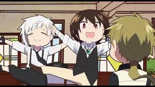 Bungo Stray Dogs Wan Dub  Dazai and Atsushi Dance [upl. by Casar923]