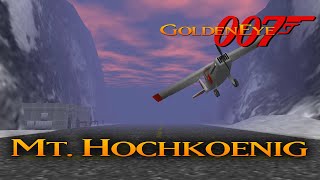 GoldenEye 007 N64  Mt Hochkoenig  00 Agent Custom level [upl. by Ramiah]